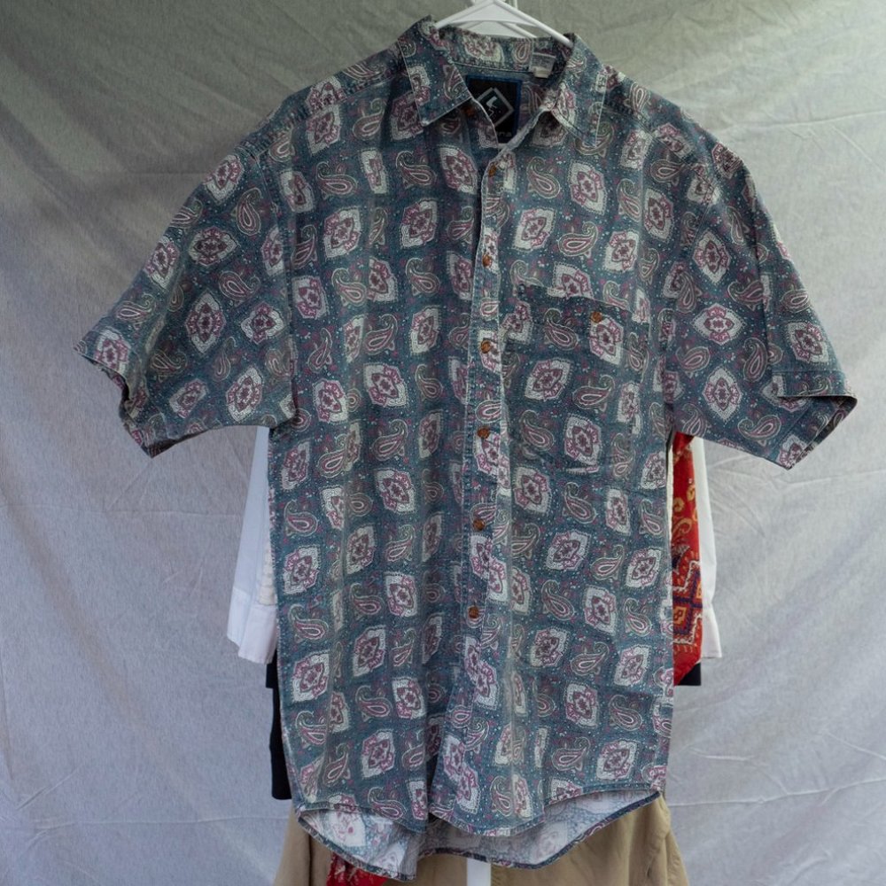 Vintage Santana button down shirt